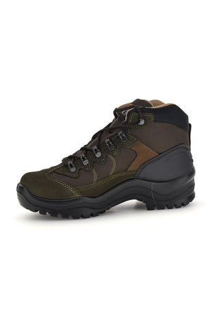 Scarponcini da trekking verde oliva con support system Track down 10694S3