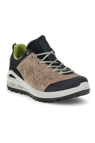 Scarpe da trekking beige e nere con suola antistatica Track down 15103V21