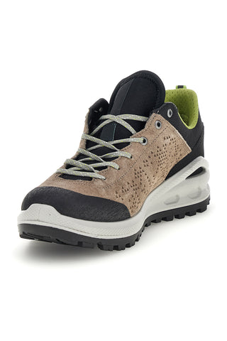 Scarpe da trekking beige e nere con suola antistatica Track down 15103V21