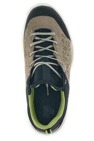 Scarpe da trekking beige e nere con suola antistatica Track down 15103V21