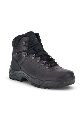 Scarponi marroni waterproof in pelle Altemberg 135161