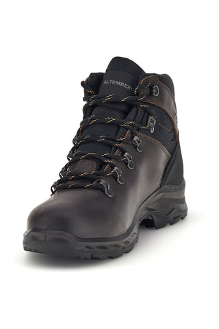 Scarponi marroni waterproof in pelle Altemberg 37742