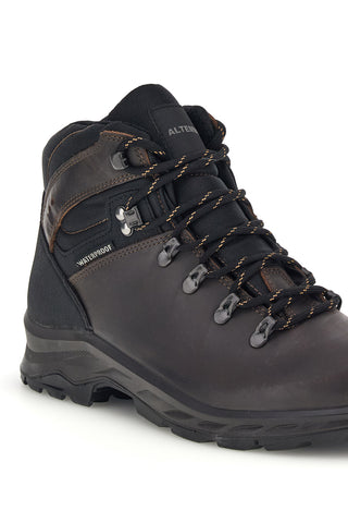 Scarponi marroni waterproof in pelle Altemberg 37742