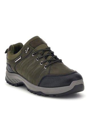 Grüne Wanderschuhe mit grauer Sohle Altemberg B006