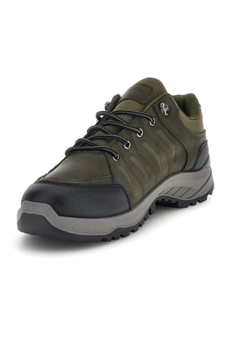 Grüne Wanderschuhe mit grauer Sohle Altemberg B006