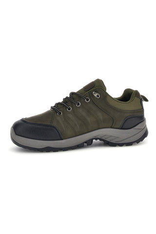 Grüne Wanderschuhe mit grauer Sohle Altemberg B006