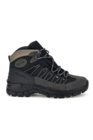 Scarpe trekking alte nere con lacci e suola scolpita Track down 13342S43