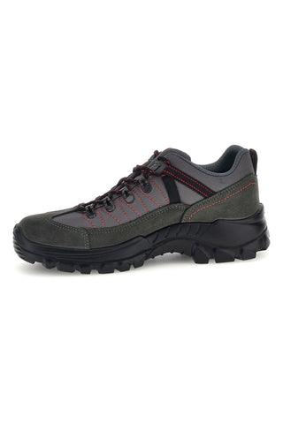Scarpe trekking grigio scuro con lacci e suola scolpita Track down 13358S37