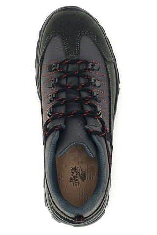 Scarpe trekking grigio scuro con lacci e suola scolpita Track down 13358S37