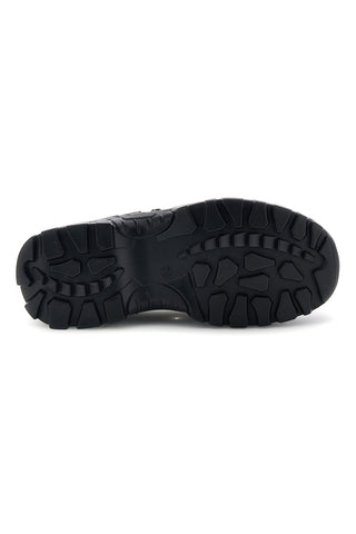 Graue hohe Wanderschuhe mit pinkfarbenen Details – Track down 13342S45