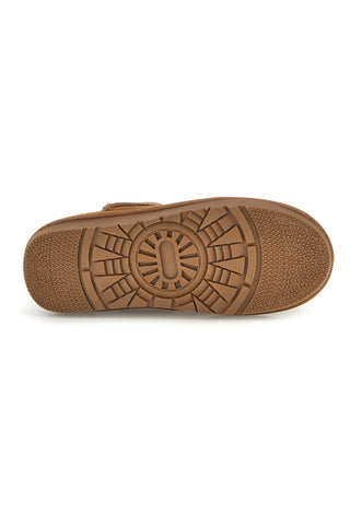 Stivaletti bassi camel in vera pelle con interno caldo Pittarello love L1200