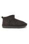 Stivaletti bassi marrone scuro in vera pelle con interno caldo Pittarello love L1200