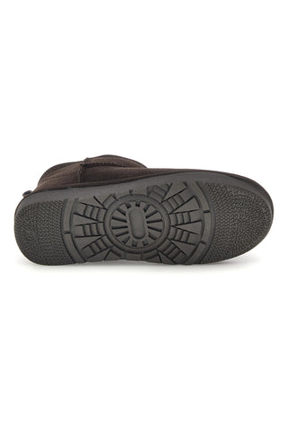 Dunkelbraune Stiefeletten aus echtem Leder mit warmem Innenfutter – Pittarello Love L1200