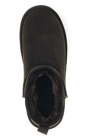 Dunkelbraune Stiefeletten aus echtem Leder mit warmem Innenfutter – Pittarello Love L1200
