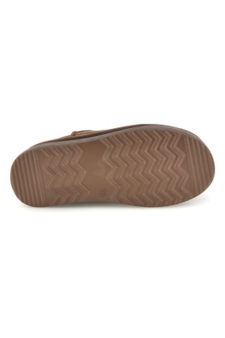 Stivaletti platform marroni in vera pelle con interno caldo Pittarello love L1250