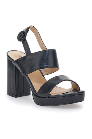 Sandalo con Tacco Nero Me& Me 805
