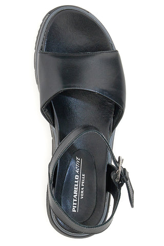Sandali Platform Neri Pittarello Active 42205