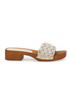 Beige Clogs Riflessi Moda 4965