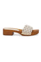 Beige Clogs Riflessi Moda 4965