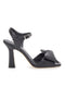 Sandalo Pittarello Glam 6252 Nero con fiocco