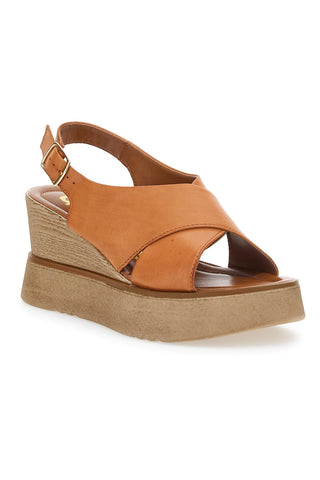 Sandalo con Zeppa Brandy Grazie 281005