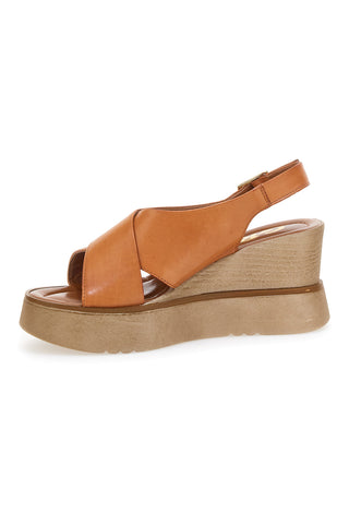 Sandalo con Zeppa Brandy Grazie 281005