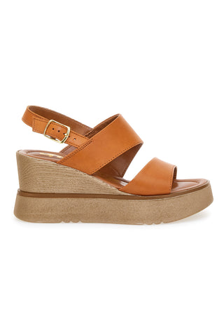 Sandalo con Zeppa Brandy Grazie 281010