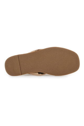 Flache nackte Sandalen Danke 901