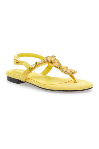 Sandali Gioiello Gialli Sara Lopez 058