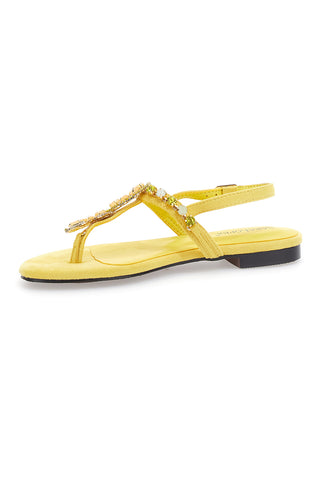 Sandali Gioiello Gialli Sara Lopez 058