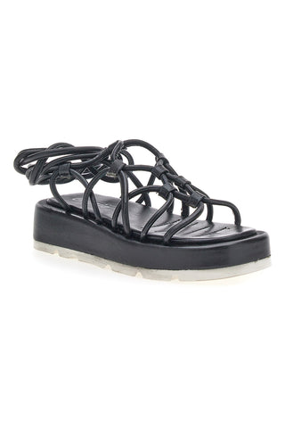 Sandali Lace-Up Neri Grazie 3770