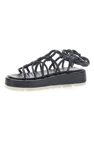Sandali Lace-Up Neri Grazie 3770
