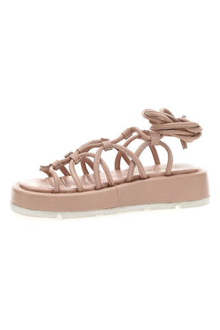 sandali Lace-Up Pink Grazie 3770