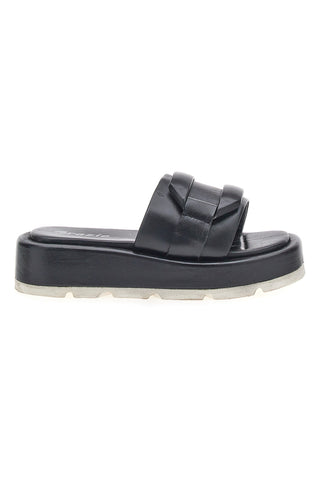 Ciabatte Flatform Nere Grazie 3759