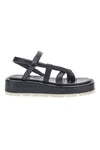 Sandali Flatform Nere Grazie 3780