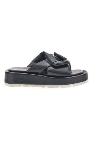 Ciabatte Flatform Grazie 3745 Nere