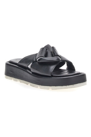 Ciabatte Flatform Grazie 3745 Nere