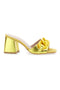 Mules Chic Pittarello 0148 Giallo Metallizzato
