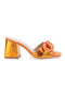 Mules Chic Pittarello 0148 Arancione Metallizzato