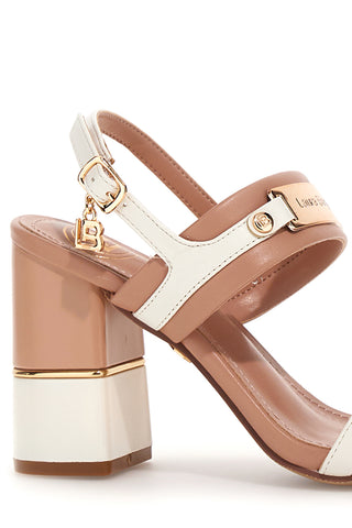 Sandali con tacco Laura Biagiotti 8106 Beige