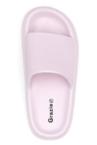 Klobige Hausschuhe Danke 9540 Pink