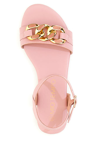 Mio Tempo 5003 Rosa Sandalen