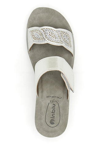 Inblu 4 Wenn weiße Hausschuhe