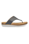 Inblu 27 PG Schwarze Flip-Flops