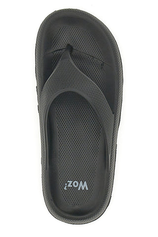 Slide Woz 3 schwarze Flip-Flops