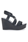 Sandali con Platform Cafe' Cost 1 Neri
