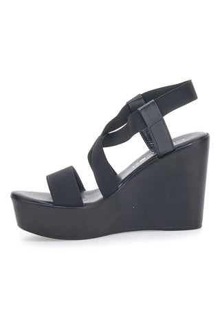 Sandali con Platform Cafe' Cost 1 Neri