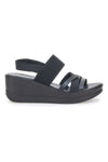 Sandalen mit Plateau Cafè Cost 9936 Schwarz