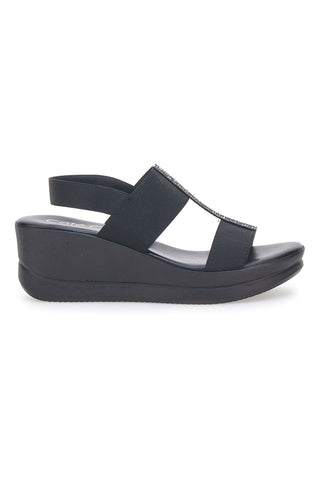 Sandalen mit Plateau „Café“ kosten 4 Schwarz