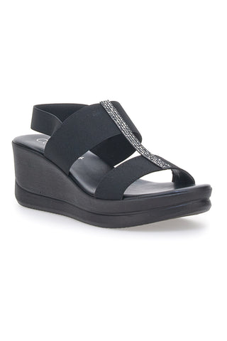 Sandali con Platform Cafe' Cost 4 Neri